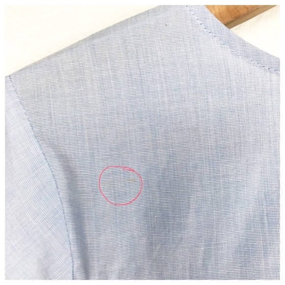 NWT Joie‎ Adotte Blouse in Maritime Chambray Size Small - Picture 11 of 12